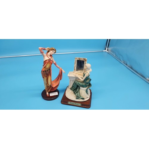 554 - Evening Promise Figure and Regency Vanity Figure