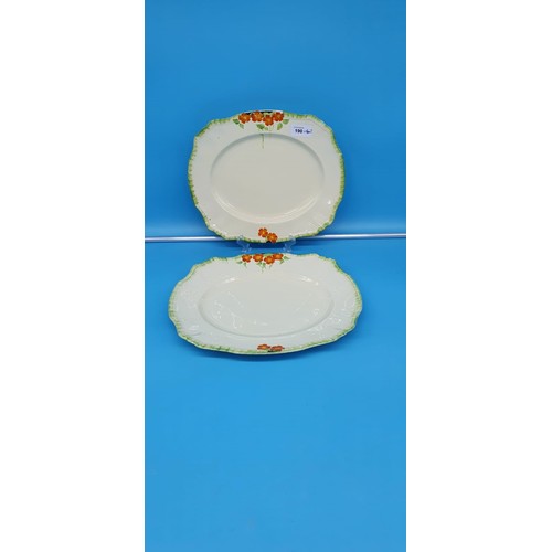 190 - Vintage Meakin Plates x2