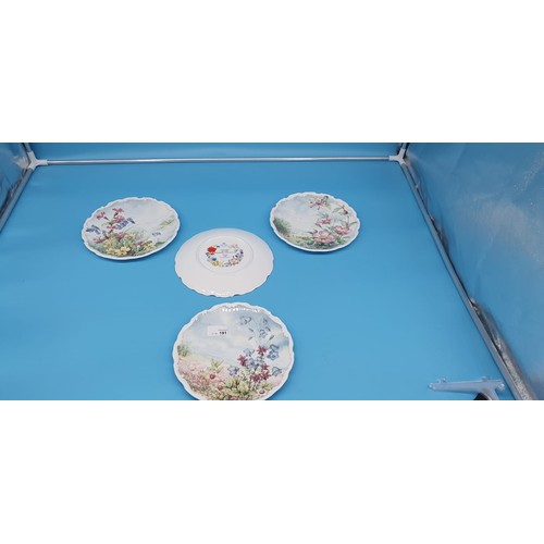 191 - Royal Albert Plates x4