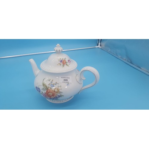 220 - Genuine Rosenthal Teapot Perfect Condition
