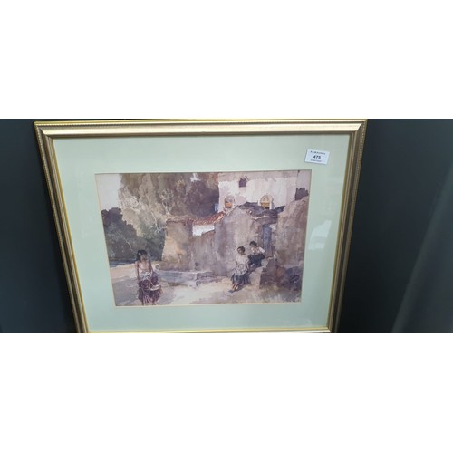 475 - Framed William Russell Print Passer By