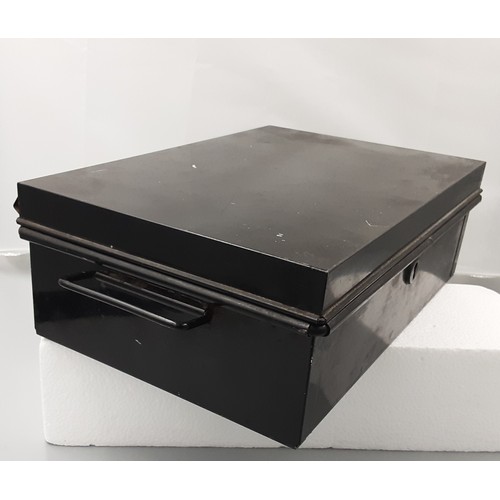 52 - Large Metal Cash Box (No Key)