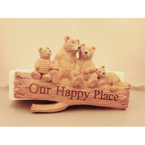 165 - Next - Wall Hanging Bears Sign - 