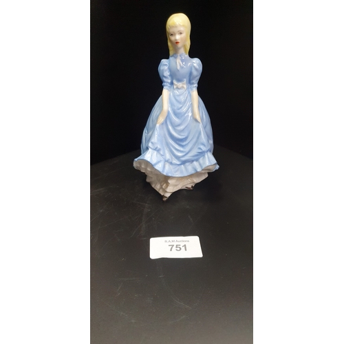 751 - Royal Worcester Figure Coquette