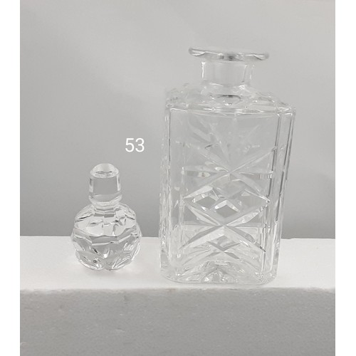 53 - Webb Corbett Crystal Decanter