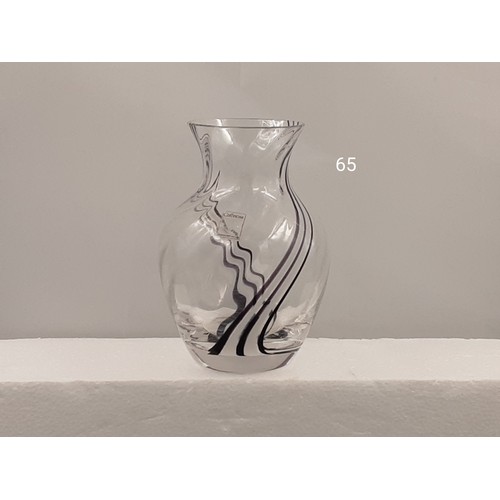 65 - Caithness Glass Vase - Signed to the base