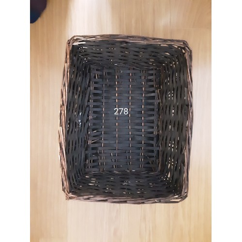 278 - 2 x Rectangular Baskets