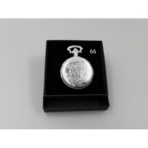 66 - Quartz Pocket Watch - Requires battery