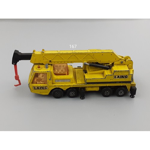 167 - Matchbox K12C Hercules Crane 1970s