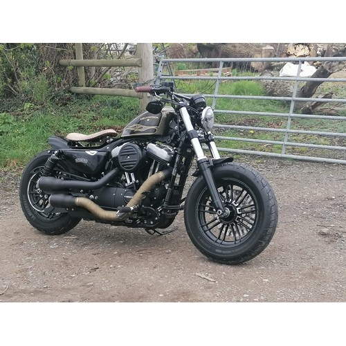 1252 - Harley Davidson 48 in immaculate condition no scratches 5000 miles still got the original tyres on. ... 