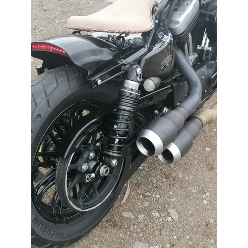 1252 - Harley Davidson 48 in immaculate condition no scratches 5000 miles still got the original tyres on. ... 