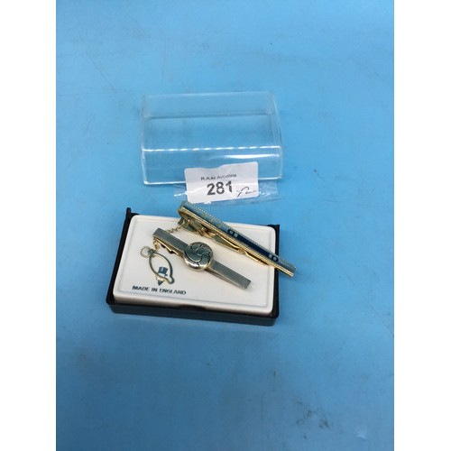 281 - 2 Tie Pins