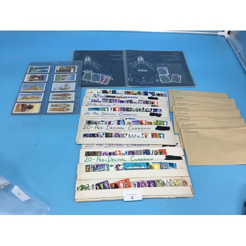 4 - Collection of 1st Day Covers and Cigarette Cards