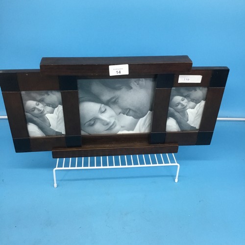 14 - Wooden Slide Photo Frame