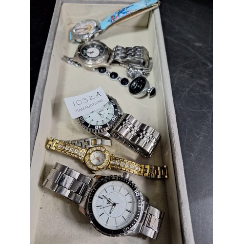 1032A - Tray of various watches x 6