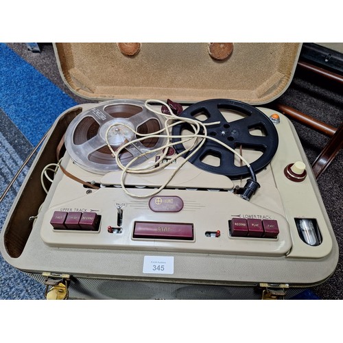 345 - 555 Hi Fidelity Reel to Reel Sound Tape Recorder