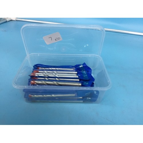 7 - 10 Sets Of Drill Bits