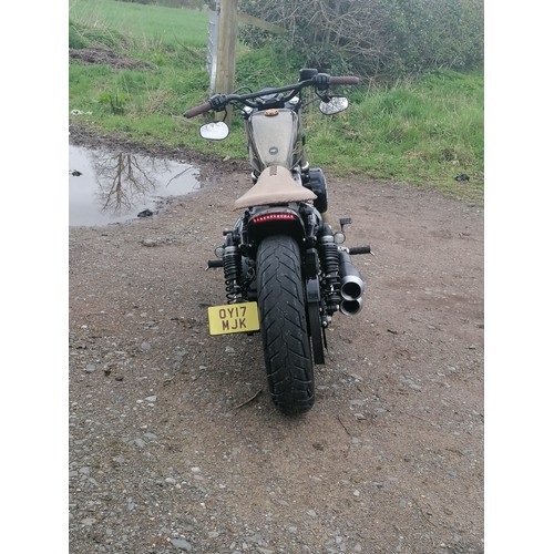 1252 - Harley Davidson 48 in immaculate condition no scratches 5000 miles still got the original tyres on. ... 