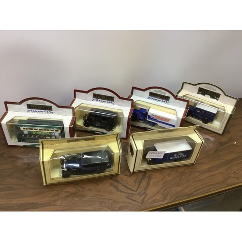 1252A - 6 Boxed Collectable Cars