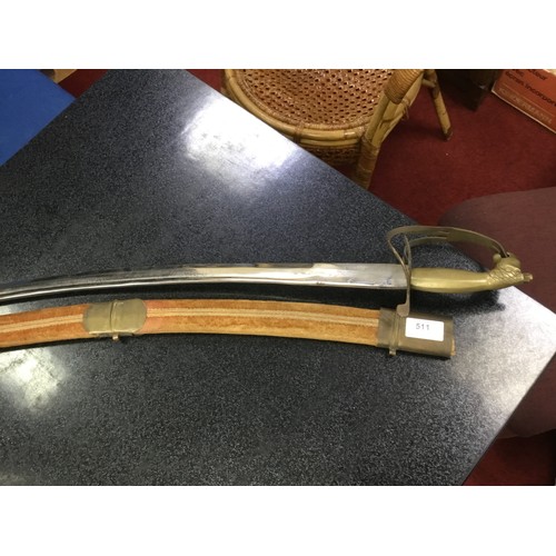 511 - Vintage Indian Sword in a Sheaf