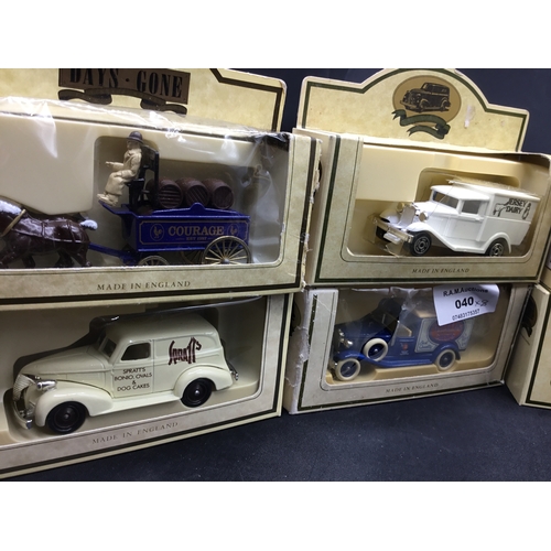 40 - Collectible Boxed Cars x8