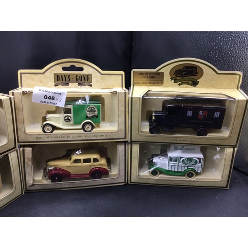 48 - Collectible Boxed Cars x8