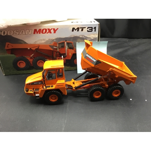 83 - Doosan Moxy MT31 Rock Truck Collectors Model