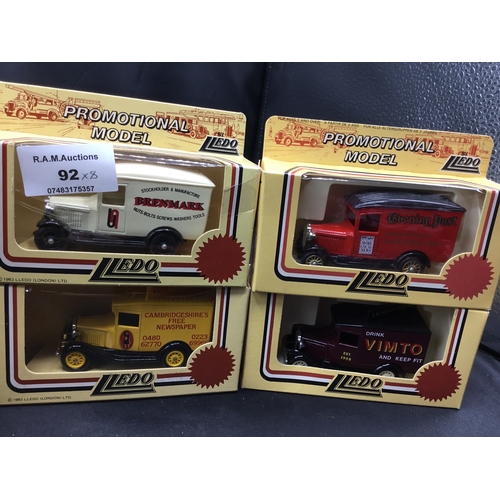 92 - Collectors Cars New in the Box x8