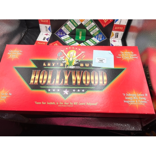 100 - Let’s Buy Hollywood Board Game