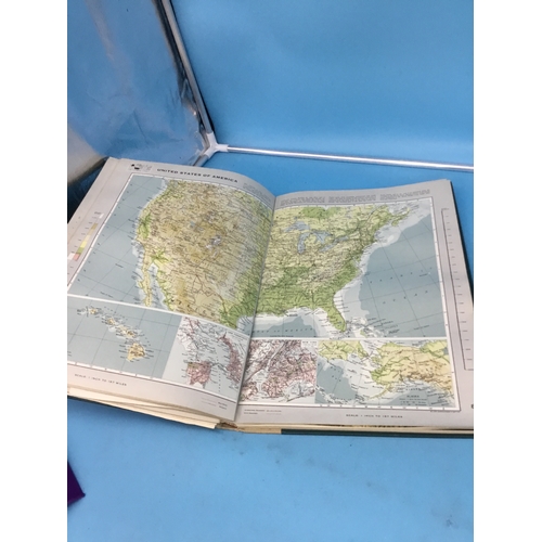 297 - Large Book of Maps in a Cover Box