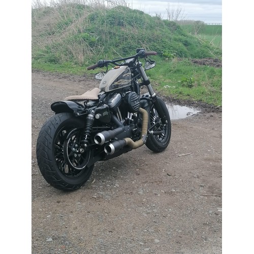 1252 - Harley Davidson 48 in immaculate condition no scratches 5000 miles still got the original tyres on. ... 