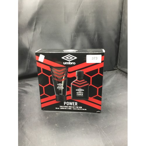 373 - Men’s Umbro Body Spray and Body Wash Gift Set