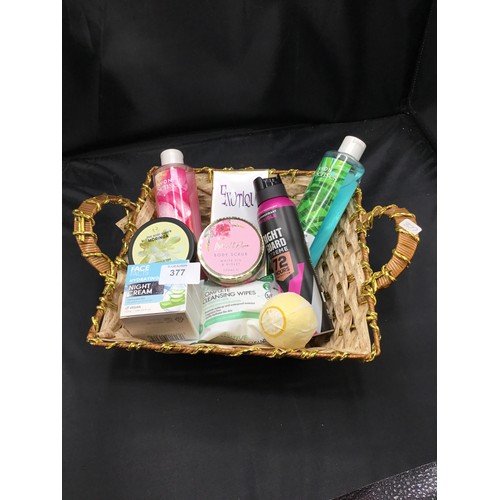 377 - Ladies Basket Beauty Products