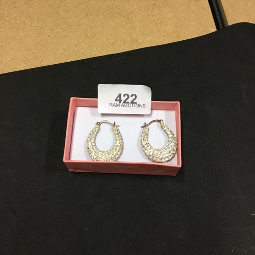 422 - Boxed 925 Silver Earrings