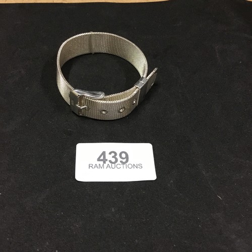 439 - 925 Silver Strap/Bracelet