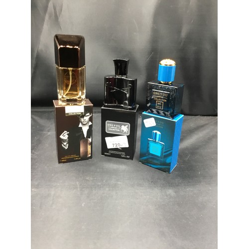 720 - 3x Men’s Aftershave