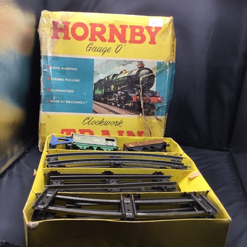 495 - Boxed Clockwork Hornby Train Set