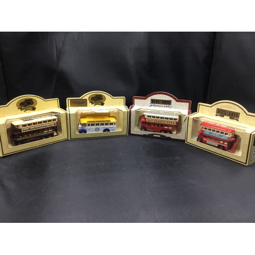 506 - Boxed Bus Models x4