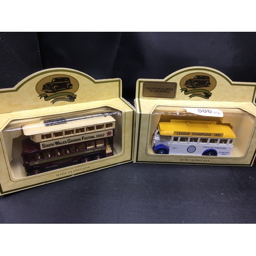 506 - Boxed Bus Models x4