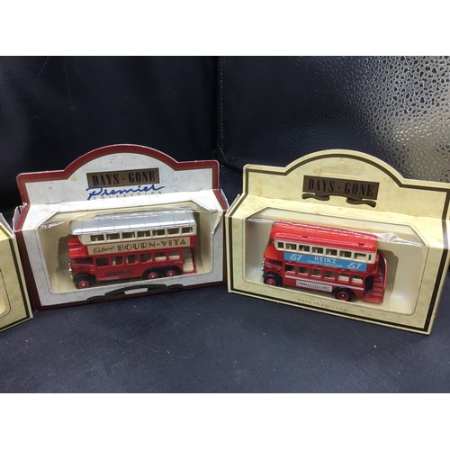 506 - Boxed Bus Models x4