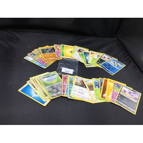 538 - Genuine Pokémon Cards x40 Some In Protective Sleeves