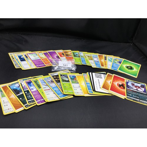 541 - Genuine Pokémon Cards x40 Some In Protective Sleeves