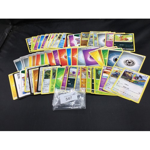 547 - Various Pokémon Cards x60