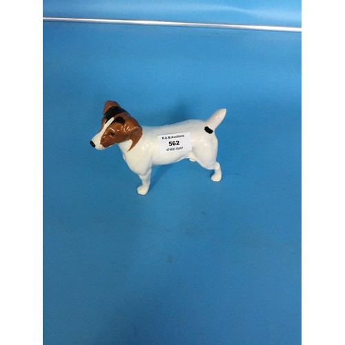 562 - Large Beswick Jack Russell