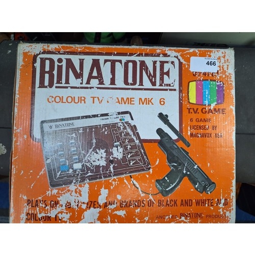 466 - Vintage Boxed Binatone TV Shooting Game