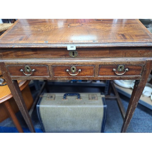 468 - Antique Writing Desk/Slope With Drawers