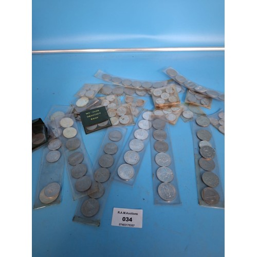 34 - Large Selection Of Vintage and Other Coins