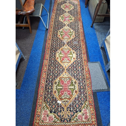 256 - Antique/Vintage Long red Hall Runner