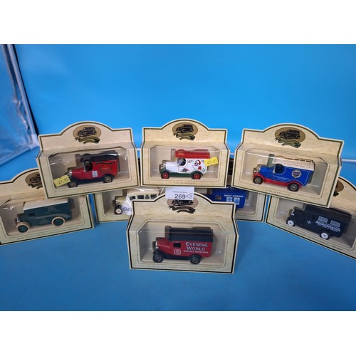 269 - Boxed Collectable Cars x8