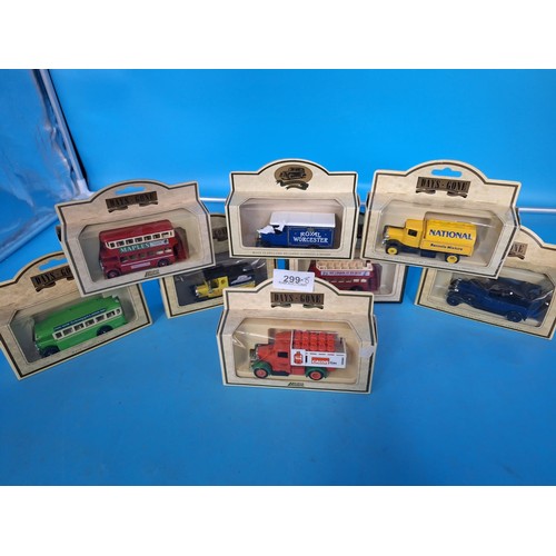 299 - Boxed Collectable Cars x8